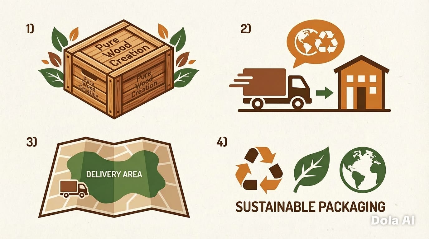 PureWoodCreation Delivery